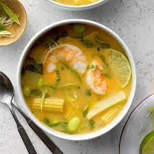 Thai Shrimp Soup Recipe Thai Shrimp Soup Shrimp Recipes Easy Shrimp Soup Recipes