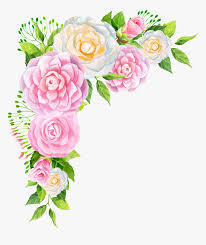 Set of watercolor flower and leaf for greeting and invitation card decoration. Transparent Pink Flowers Png Flower Png Aesthetic Png Download Transparent Png Image Pngitem