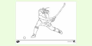 Select from 35970 printable coloring pages of cartoons, animals, nature, bible and many more. Free Field Hockey Player Ellen Hoog Colouring Colouring Sheet