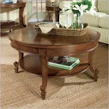 Magnussen Aidan 2 Piece Round Cocktail And End Table Set In Cinnamon Coffee Table Round Wood Coffee Table Round Wood Cocktail Table