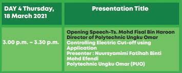 Lagu rasmi politeknik ungku omar edisi 2020. Ungku Omar Poly On Twitter Pembentangan International Webinar Amp Showcase On Malaysian Sustainability Project Management 2021 Oleh Politeknik Ungku Omar Pada 18 Mac 2021 Khamis Jam 3 00 Petang Https T Co 80l3n2qtgc Twitter
