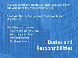 Having good analytical skills, good people skills, a bachelor's degree, and 5 years of financial institution experience. Job Analysis Of A Branch Manager At Sbi Bba Mantra