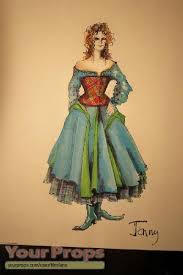Amsterdam refuses to be a victim of jenny's thievery. Gangs Of New York Jenny Cameron Diaz Original Production Costume Drawing Original Prod Artwork