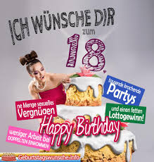 Glückwünsche Zum 18 Geburtstag 18 Geburtstagswünsche Für Freunde