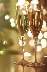 Two Glasses Of Champagne For The Holidays In 2020 Champagne Happy New Year Sms New Year Greeting Cards