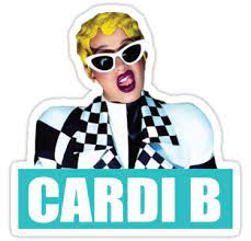 Cardi B Stickers By Katyrobbs Redbubble Cardi B Cardi B Shirt Cardi