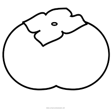 Altri link di frutta coloring page. Persimmon Coloring Page Ultra Coloring Pages