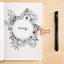 70 Incredibly Pretty Floral Bullet Journal Spreads My Inner Creative Bullet Journal Inspiration Bullet Journal Ideas Pages Bullet Journal Month