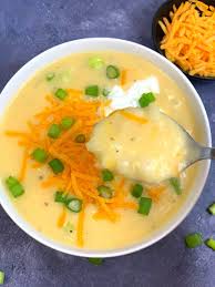 Instant Pot Potato Soup Recipe In 2020 Instant Pot Soup Recipes Cream Of Asparagus Soup Indian Food Recipes Vegetarian