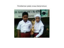 Namun permasalahannya adalah bagaimana untuk mendeteksi karya (maha)siswa kita sedini mungkin? Identitas Sekolah 1 Nama Sekolah Sdn Bakalan I
