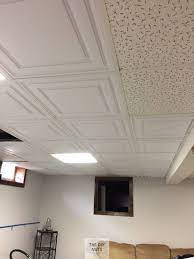 Armstrong ceilings uses 15/16 and 9/16 grid face suspension systems with 24 x 24 or 24 x 48 ceiling tiles. Diy Budget Basement Makeover Ideas Easy Weekend Diy Projects The Diy Nuts