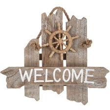 Nautical Welcome Wood Wall Decor Hobby Lobby 250852 In 2021 Wood Wall Decor Wall Decor Online Decor