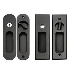 Keyless cabinet lock transmitter pad 1. Matte Black Sliding Door Lock Flush Handle Finger Pull Set Kitchen Bathroom Cabinet Locker With Keys