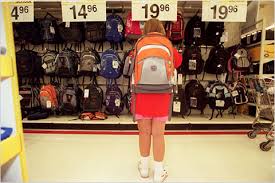 Weighing School Backpacks The New York Times