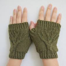 Tree Of Life Fingerless Gloves Pattern By Jenny Williams