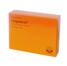 Magnerot este indicat în profilaxia magnerot este indicat în profilaxia infarctului miocardic şi necrozei miocardice, în tratamentul anginei pectorale, dacă aceste. Magnerot 100 Comprimate Helpnet Ro