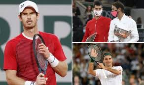 La leyenda del tenis roger federer jugará su primer partido de tenis en escocia frente al ídolo local andy murray en un partido de exhibición benéfico en glasgow, según lo anunció el número 1 mundial en un comunicado. Andy Murray Gives Goat Debate Verdict On Roger Federer Rafael Nadal And Novak Djokovic Tennis Sport Express Co Uk