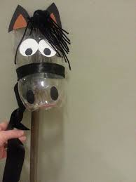 Pet Siseden At Kafasi Oyuncak Sise Cocuklar Icin Sanat