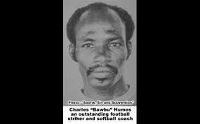 1960s Landivar center forward Charles “Bawbu” Humes passes