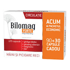 Справки по телефону ☎ 8 800 500 4549. Bilomag Forte Circulatie 90 Caps 30 Caps Pret 49 35 Lei Farmacia La Pret Mic