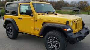 Brand New 2020 Jeep Wrangler 2 Door Sport S Hellayella Yellow Review Walk Around New Easter Egg Find Youtube