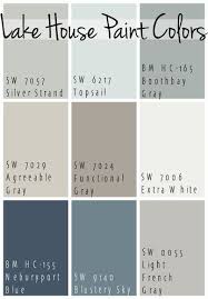 Lake House Paint Colors Color Charts Paint Colors For