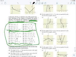 Check spelling or type a new query. Transformations Of Parent Functions Worksheet Answers Nidecmege