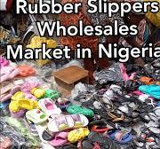 Rubber Slippers & Sandals Wholesales Market in Nigeria  |Prices|Location|Market Vlog
