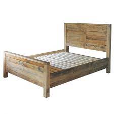 Get free shipping on qualified reclaimed wood beds or buy online pick up in store today in the furniture department. Reclaimed Wood Bed Recycled Wooden Beds Curiosity Interiors