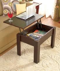 Wooden Coffee Table End Lift Top Laptop Sofa Living Room Dorm Storage Furniture Coffee Table Coffee Table With Hidden Storage Small Coffee Table
