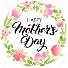 You can send mother's day wishing. Happy Mothers Day Lettering Mothers Day Greeting Card Royalty Free Cliparts Vectors And Stock Illustration Image 76890815