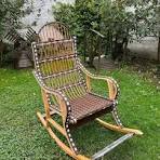 Mecedora de ratán, mecedora, silla de mimbre, regalo para ...