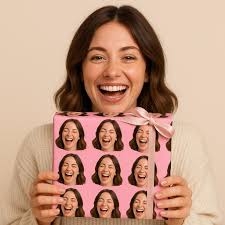 Any Custom Face Personalised Wrapping Paper