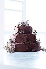 Bolo De Casamento Para Os Amantes De Chocolate Chocolate Wedding Cake Wedding Cake Flavors Wedding Cake Designs