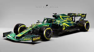 Dazu gibt es die formel 1 für sky q kunden auch in brillantem uhd: Sean Bull Design Pa Twitter 2021 Lotus F1 Livery Concept British Racing Green And Their New Corporate Yellow 2 Tone And Simple With Pinstriped Lines 3d Model By Racesimstudio F1 F12020 Formula1