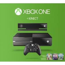 Brand New Microsoft Xbox One 500gb Three Game Kinect Bundle Black Xbox One Xbox Xbox One Console
