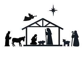 This time of year, i always try to embroider at least one little something that's christmassy. Mini Nativity Silhouette Machine Embroidery Design Set