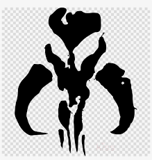 The horned skull is a mysterious symbol in star wars lore and is officially known only as the mandalorian krybes. a popular theory is that it's the skull of the legendary mythosaur, a massive. Boba Fett Symbol Clipart Boba Fett Jango Fett Mandalorian Boba Fett Symbol Free Transparent Png Download Pngkey