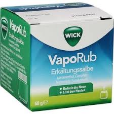 Wick Vaporub Erkaltungssalbe 50 G Erkaltung Abwehrkrafte Arzneimittel Einhorn Apotheke