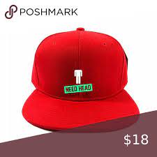 Need Head Hat Cap One Size Adjustable Snapback Cap Snapback Hats