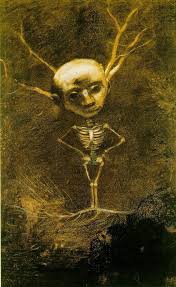 The Great Red Dragon And The Woman Clothed In Sun Analysis Spirit Of The Forest 1880 Noirs By Odilon Redon Kunstkabinett Odilon Redon Redon Symbolist