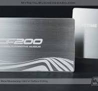 Metal Membership Cards