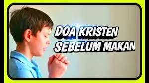 Maybe you would like to learn more about one of these? Doa Kristen Sebelum Makan Youtube