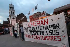 Resultat d'imatges per a "indigenas de cheran mexico"