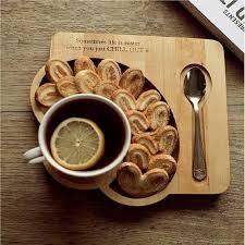 Personalised Tea Coffee And Sweets Serving Tray Wooden Breakfast Board Snack Plate Perfect For Cafes Pubs And Restaurants Tea Serving Trays Coffee Tray Snack Plate