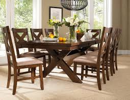 Amazon Com Roundhill Furniture Karven 9 Piece Solid Wood Dining Set With Table And 8 Chairs Table C With Images Wooden Dining Table Set Wooden Dining Tables