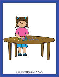 'wipe it off' is leading the pack. Phrasal Verb Wipe Off English Unite Clip Art Kids Clipart Art