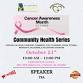 October Community Health Series monthly event  event image