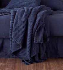Navy blue is a very dark shade of the color blue. Navy Blue Big Waffle Bed Throw Secret Linen Store