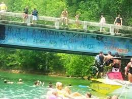 Morgan Bridge Jumping Norris Lake Tennessee Lake Trip Lake Vacation